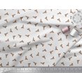 thumbnail image 2 of Soimoi Cotton Duck Fabric Dot & Weapon Print Sewing Fabric Yard 42 Inch Wide, 2 of 3