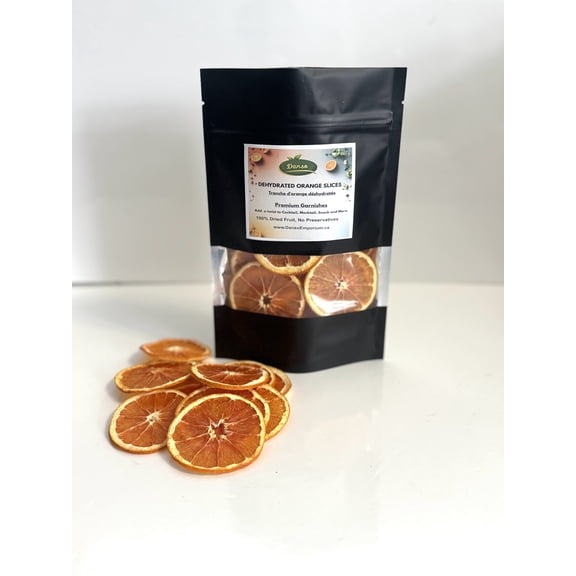 Danso Dried Orange Slice,Dehydrated Orange Slice,25+ Sliced for Garnishing-150g