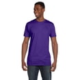 thumbnail image 1 of Hanes 4980 Nano T-Shirt en Coton - Violet - Petit, 1 of 1