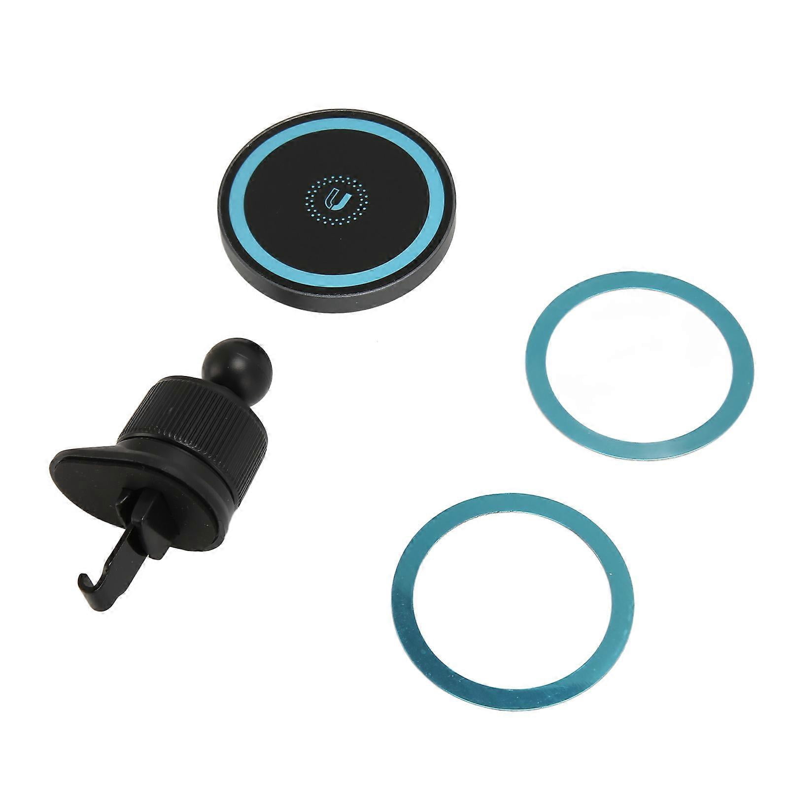 compatible Magnetic Wireless Car Charger 15W Fast Charging Air Vent Mount Charger Cell Phone Holder YEMAA_Perfect Gift
