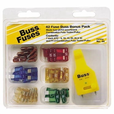 Cooper Bussmann No. 44 ATC Assortment Fuse Bonus Pack