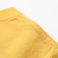 thumbnail image 4 of ZACPNCV T-Shirts à Manches Longues pour Filles, Col Rond pour Enfants, Hauts d'Automne et d'Hiver, T-Shirts Basiques, Jaune, 5-6 Ans, 4 of 8