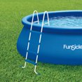 thumbnail image 4 of Funsicle 52 Inch SureStep 4 Stair Outdoor Above-Ground Swimming Pool Ladder, 4 of 5