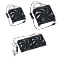 thumbnail image 2 of ZheElen Office USB Powered Cooling Fan Living Room Bedroom TV Box Computer Router Strong Wind External Fan Accessories 12cm Type 2, 2 of 9