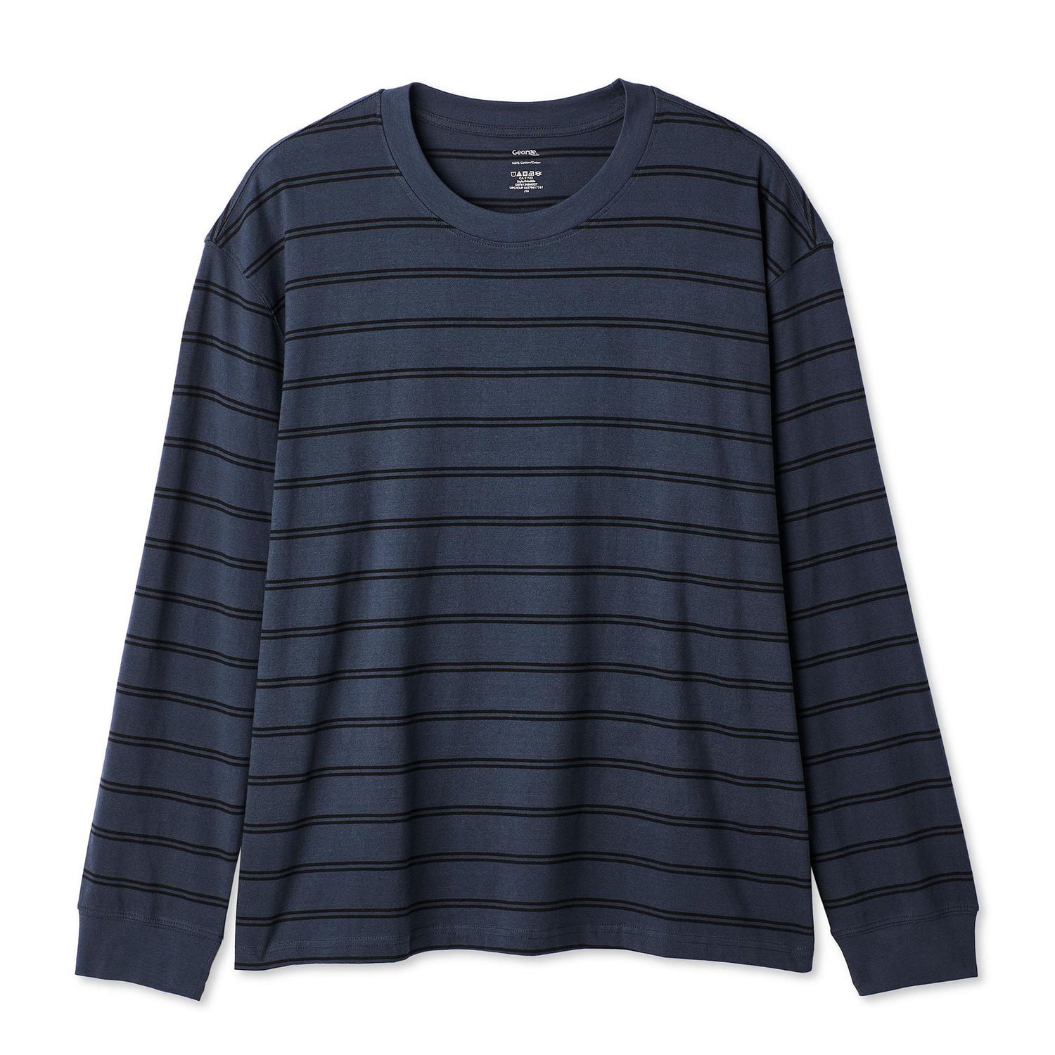 George Big Men's Heavyweight Jersey Long-Sleeve T-Shirt
