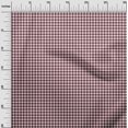 thumbnail image 2 of oneOone Viscose Chiffon Fabric Gingham Check Print Sewing Fabric BTY 42 Inch Wide, 2 of 4