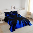 thumbnail image 3 of Erosebridal Boys Abstract Bedding Toddler Comforter Set, Neon Geometry Down Comforter, Modern Fishion Stripe Decor, Reversible, 3 of 7