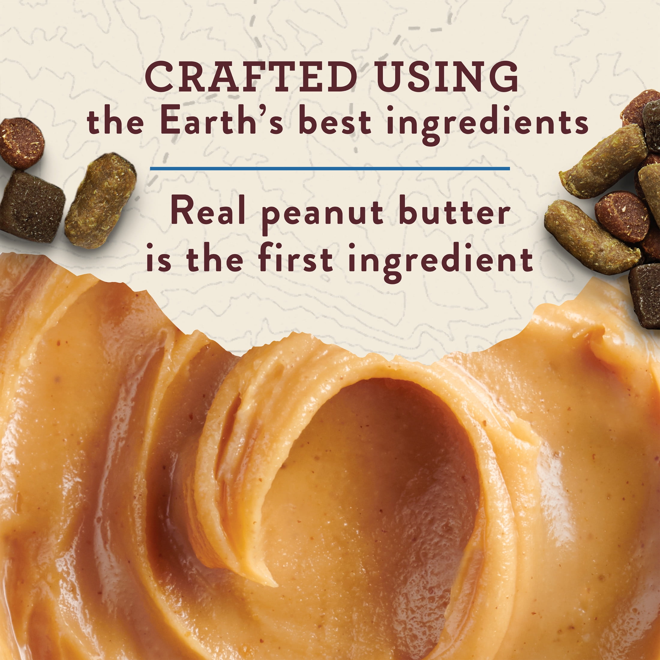 Zuke's Trail Mix Peanut Butter & Oats Recipe, Dog Treats, 170 g