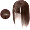 thumbnail image 4 of Maoww Embouts de Cheveux Base en Soie Embout Pinces en Cheveux Humains Embouts Postiches Supérieurs pour Femmes Couvre-Cheveux Clairsemés No.2, 4 of 6