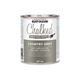 thumbnail image 1 of Rust-Oleum Chalked Ultra Matte Paint in Country Grey, 887 ml, 1 of 1