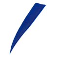 thumbnail image 3 of S SERENABLE 12 Pack s - 4 Inch Natural Turkey Feathers - Fletching DIY Hunting Training Blue, 3 of 9