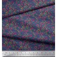 thumbnail image 2 of Soimoi Viscose Chiffon Fabric Check & Texture Decor Fabric Printed Yard 42 Inch Wide, 2 of 4