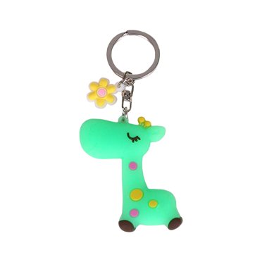 Xingzhi Cartoon Animal Keychain Decoration Key Ring Handbag Waist Hanging Keys Chain Ornament Gifts Student Schoolbag Decorative Type 5