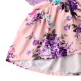 thumbnail image 5 of Bébé Filles Soeur Assortis Vêtements Sans Manches Robe Florale Tenue, 5 of 5