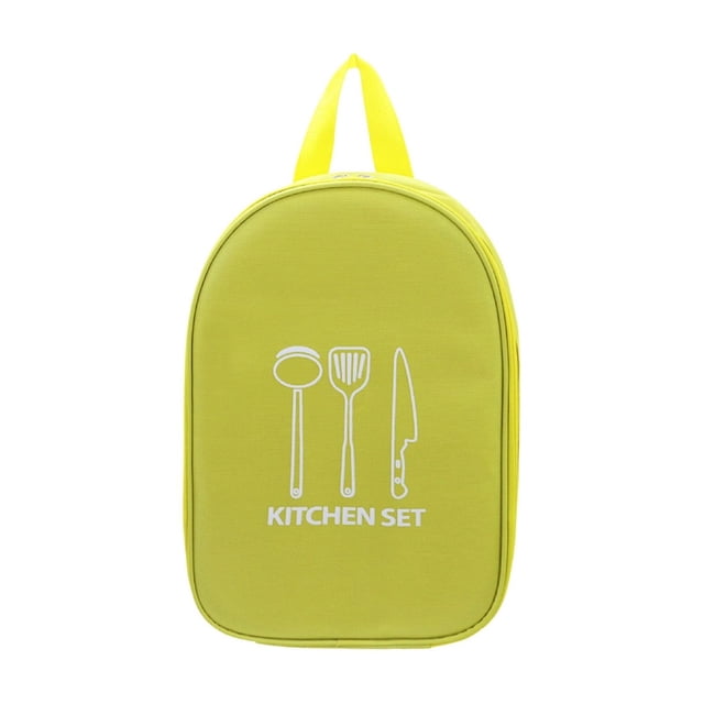Wzzjkit Outdoor Cookware Portable Camping Kitchenware Storage Bag Tableware Picnic Supplies Camping Tools Storage