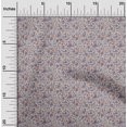thumbnail image 2 of oneOone Rayon Gray Fabric Asian Suzani Fabric For Sewing Printed Craft Fabric By The Yard 56 Inch Wide, 2 of 5