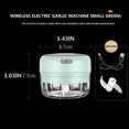 thumbnail image 2 of Household Blender,Portable Baby Food Processor,Garlic Garlic Puree Maker,Compact Garlic Supplement Machine,Easy to Use Garlic Paste Maker for Infants & Toddlers,PENDANE,Green, 2 of 8