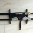 thumbnail image 4 of jifeng Support de Samouraï Rangement Support de Cintre Samouraï Japonais 2 Niveaux 35x29.5cm, 4 of 8