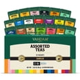 thumbnail image 1 of VAHDAM Assorted Teas Gift Set with 20 Flavors of 2 Servings Each Including Black Tea, Green Tea, Oolong Tea, Turmeric Tea, White Tea, Herbal Tea & Chai Tea - Total of 40 Tea Bags, 1 of 10