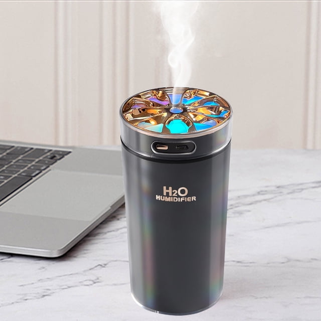 Antqov Midifier with 7 Colors Oil Diffusers, Upgraded Noise- Diffuser Humidifier for Home, Yoga, Gym, Office Decor, Home Accessories