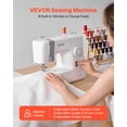 thumbnail image 2 of VEVOR Sewing Machine Portable Electric Sewing Machine 18 Stitch Applications, 2 of 9