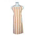 thumbnail image 1 of Mr. MJs Trading AG-37631 Kitchen Apron, Stripe Orange, 1 of 1