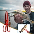 thumbnail image 4 of Yhmxh Lightweight Plastic Clip Scissors Type Fish Clamp Floating Water Control Fish Fishing Tool Fishing Catch Fishing Gear, 4 of 5