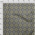 thumbnail image 2 of oneOone Cotton Cambric Black Fabric Floral & Tiles Moroccan Fabric For Sewing Printed Craft Fabric By The Meter 42 Inch Wide, 2 of 4