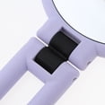 thumbnail image 4 of Double Sided Folding Handheld Magnifying Mirror - & 2X/3X/15X Magnified Travel 15X Magnifying, 4 of 7