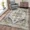 Grey, variant on HOMERRY 2' x 6' Runner Rug Machine Washable Kitchen Runner Mat Vintage Area Rug Persian Distressed Runner Rug for Bedroom Living Room Entryway, Blue