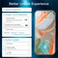 thumbnail image 3 of MISSUNNY Screen Protector for Google Pixel 10 Pro XL/Pixel 9 Pro XL, Tempered Glass Film with Easy Installation Tool, Fingerprint Compatible, HD Clear, 3-Pack, 3 of 4
