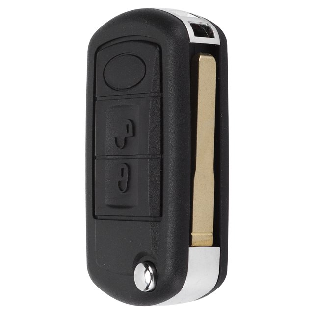 Couvercle de Clé à Distance, Flip Key Shell Noir 7x3.7x1.7cm pour Voiture