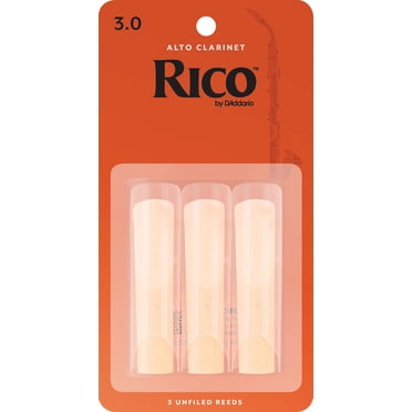 Rico Anches de Clarinette Alto - No 3, Lot de 3