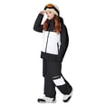 thumbnail image 4 of Chandail à Capuchon Femme Épais Chaud Longs Chandails pour Femmes Hiver Extérieur Tenue Décontractée, 4 of 9