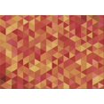 thumbnail image 1 of Ahgly Tapis Rectangulaire Lavable en Machine Orange Citrouille Transitionnel, 2 Pieds x 5 Pieds, 1 of 7