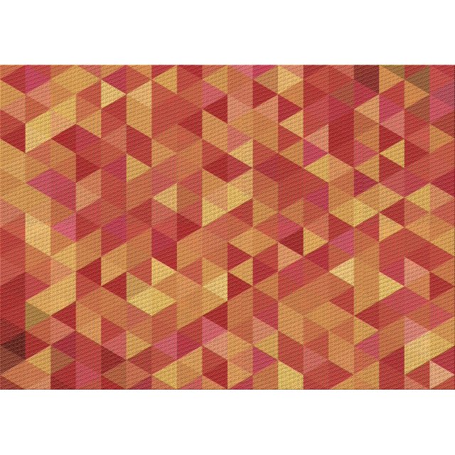 Ahgly Tapis Rectangulaire Lavable en Machine Orange Citrouille Transitionnel, 2 Pieds x 5 Pieds