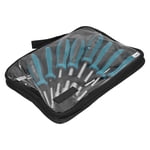 Tournevis à chaussettes, 8pcs Outil de fixation à vis avec sac de rangement pour la réparation de véhicules