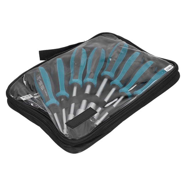Tournevis à chaussettes, 8pcs Outil de fixation à vis avec sac de rangement pour la réparation de véhicules