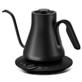 thumbnail image 1 of INTASTING Gooseneck Electric Kettle with &plusmn;1℉ Temperature Control for Pour Over Coffee & Tea, Quick Heating, BPA-Free Stainless Steel, Bu, 1 of 7