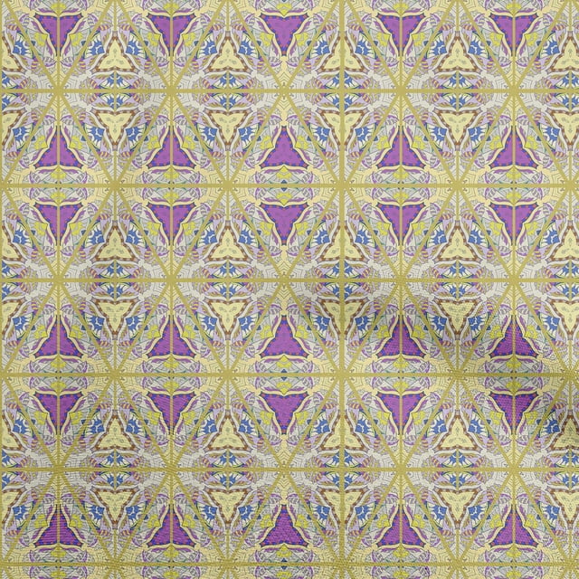 oneOone Velvet Light Yellow Fabric African Sewing Craft Projects Fabric Prints By Yard 58 Inch Wide
