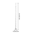 thumbnail image 2 of 10Pcs Stainless Steel Stirring Rod, Uscallm Stainless Steel Cocktail Stirring Rod, Bar Mixing Stick for Cocktails and Beverages, Professional Bartender Tool, Home Bar Accessory, Durable Stainless, 2 of 5
