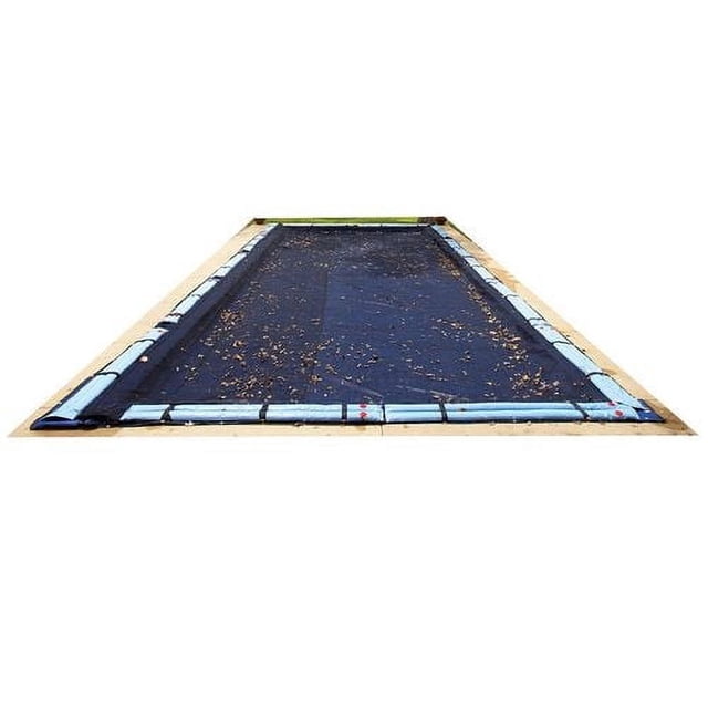Blue Wave Rectangular Leaf Net In-Ground Pool Cover