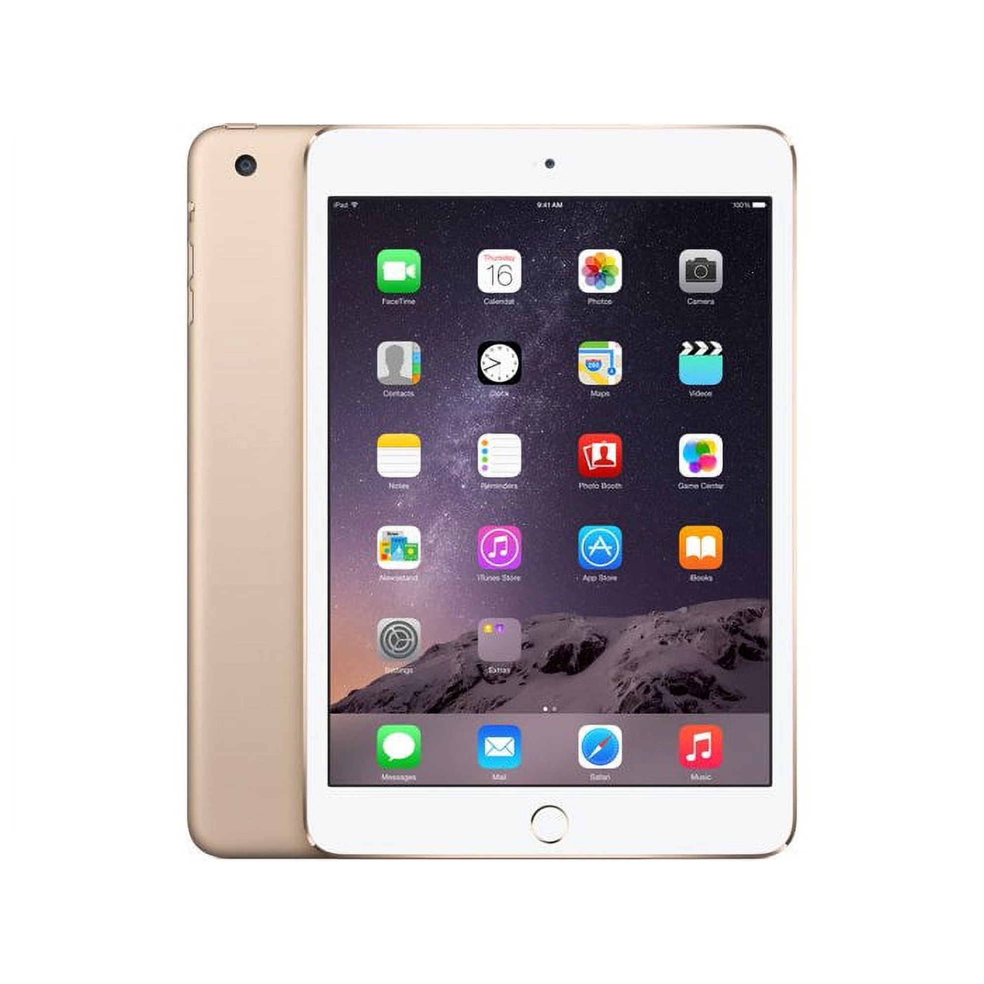 Refurbished Apple iPad Mini 3 A1600 (WiFi + Cellular Unlocked