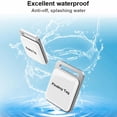 thumbnail image 3 of Graflsoa Smart Luggage Tracker with NFC & Global GPS - White, Waterproof, 365-Day Battery Life, Compatible with Android & iOS, 3 of 6