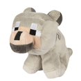 thumbnail image 1 of Jinx Minecraft Baby Wolf Plush Stuffed Toy Gray 5"" Tall, 1 of 3