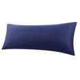 thumbnail image 1 of PiccoCasa 100% Cotton Body Pillowcases Soft Envelope Closure Navy Blue 20"x54", 1 of 7