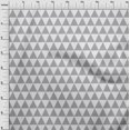 thumbnail image 4 of oneOone Cotton Silk Fabric Triangle Geometric Print Fabric BTY 42 Inch Wide, 4 of 5