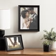 thumbnail image 3 of DesignOvation Nikolai 5" x 7" Black Picture Frame, 3 of 9