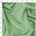 thumbnail image 3 of Soimoi Green Poly Georgette Fabric Wild Animal Printed Craft Fabric by The Yard 52 Inch Wide, 3 of 5