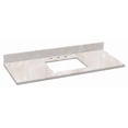 thumbnail image 1 of 30.5-in. W  18.75-in. D Stone Top In Beige Color For 3H8-in. Faucet AI-19222, 1 of 3